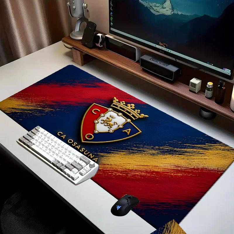FC Osasuna Golden Lion Mouse pad Office Desk Mat, Gaming Mouse Pad Mousepad, keyboard pad,Heavy-Duty Non-Slip Rubber Backing, Gift