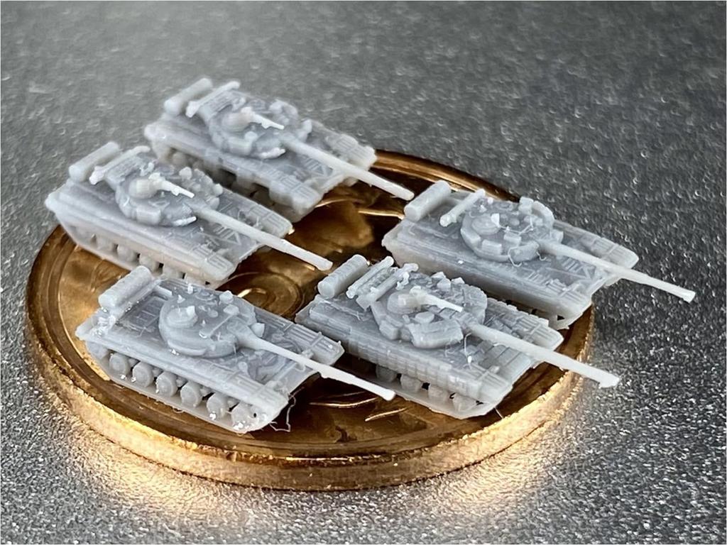 Firestarter 1/700 Современный Российский Т-64 Набор 3D-принтер Комплект FS-MR7