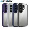 KEYSION Прозрачный чехол для телефона TECNO Camon 50 Ultra 5G Силикон+ПК HD Прозрачный Ударопрочный Чехол для телефона CAMON 50 50 Pro 4G 5G