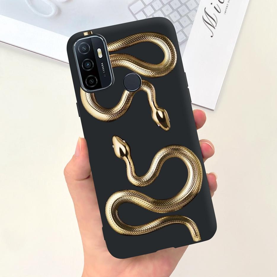 For Oppo A53 A53s Case Cute Fashion Cartoon Painted Cover Soft TPU Phone Case For Oppo A53s A 53 s OppoA53 s Fundas Coque Bumper