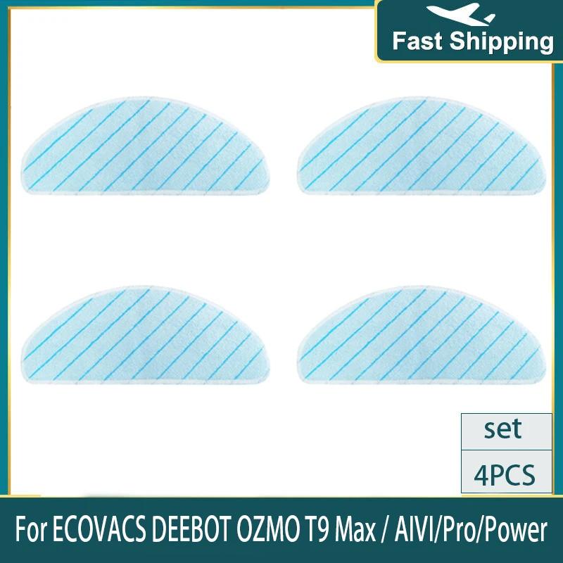 For ECOVACS Deebot T8 T9 Series  Accessories Washable Mop Disposible Mop Microfiber Mopping Pad  Replacement Parts