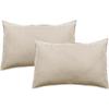 Set of 2 Palace Pure Cotton Dyed Washed Pillowcases 63 Threads/cm² South Wind - Palace Linen - Set of 2 Pillowcases 50 X 70 Cm