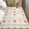 Modern Simple Style Carpet for Living Room Antiskid Decoration Bedroom Bedside Mat Cloakroom Area Rug Large Area Easy Cleaning