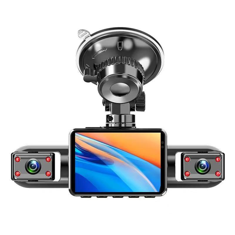 2026 4K Ultra HD Ночное видение 360° Панорамная Четырехлинзовая Видеорегистратор с Подключением к Приложению