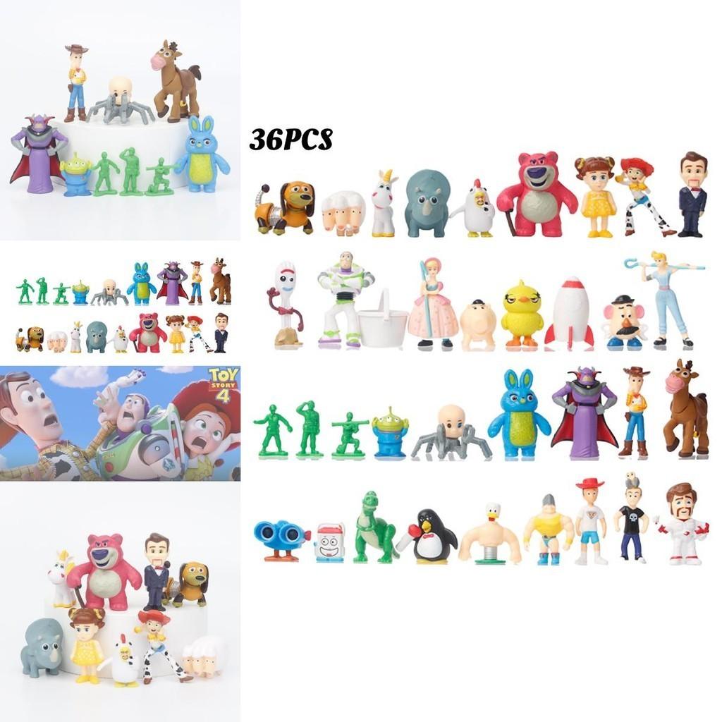 Toy Story 4 Collectible Figures Set Includes Woody, Buzz Lightyear, And More!