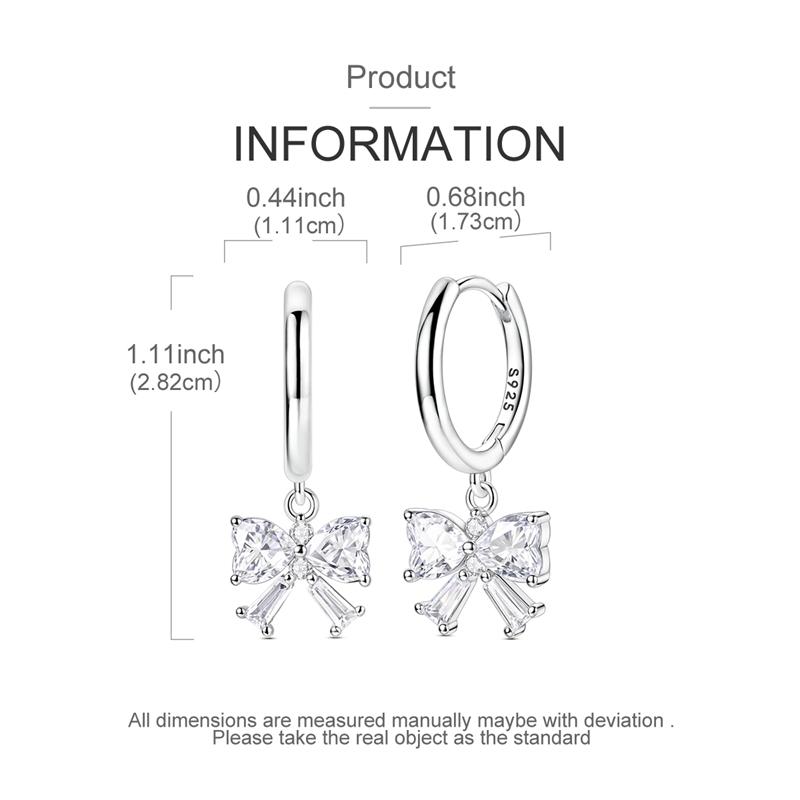 925 Sterling Silver Earrings Women Sparkling Blue Zirconium Triple Pave Hoop Earring For Anniversary Wedding Jewelry Gifts