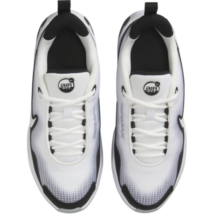 Nike Air Max Nova GS White Black Wolf Grey Kids Sneakers FN4446-103