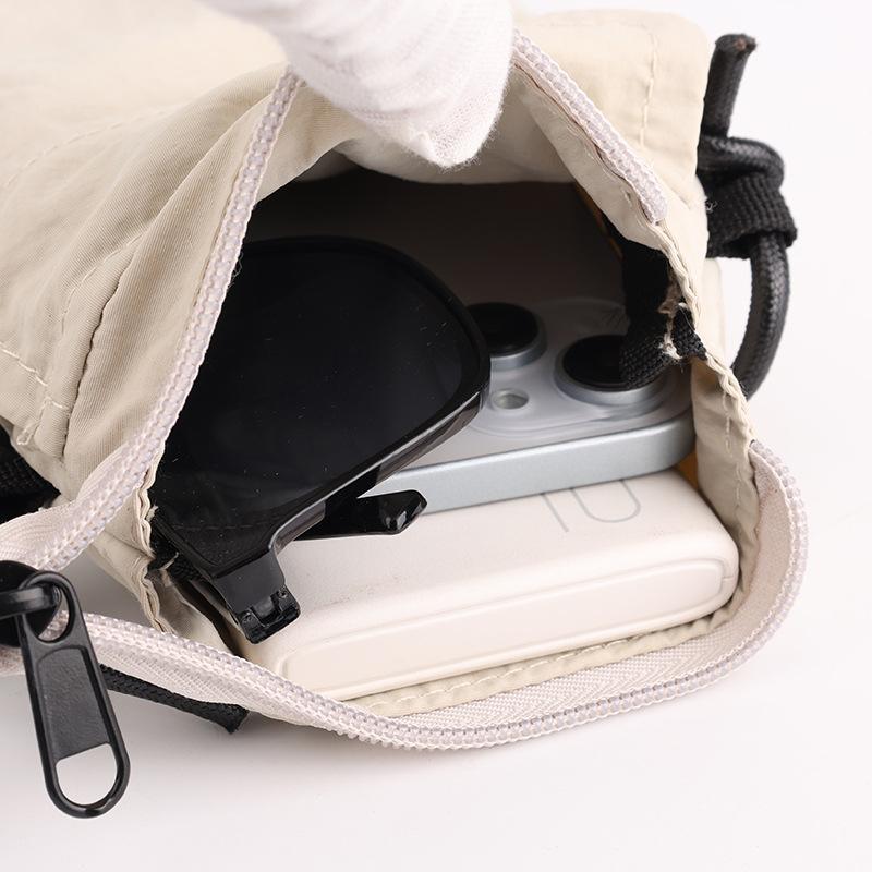 Японская литература и искусство Маленькая свежая сумка для мобильного телефона Мини-маленькая тканевая сумка Легкая повседневная вертикальная сумка через плечо для женщин