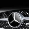 3d Chrome Black Star Logo Car Front Grille Emblem Mercedes Benz Amg W205 W212 W207 A B C E SLK GLK CLA CLS Viano GL ML R Class OU4
