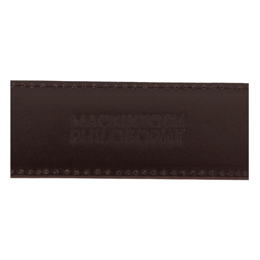 Ремень из натуральной кожи Pin Type Коричневый [Macintosh Philosophy] Мужской MAPB-00511 [14]