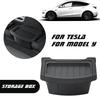 Для Tesla Model Y Запуск 2025 года Салонный подлокотник Juniper Задний Задний отсек Мусорный ящик в машине Аксессуары для организации Поднос J1I4