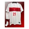Trkiye Bar Alper Ylmaz White (bay) Kids Football Jersey