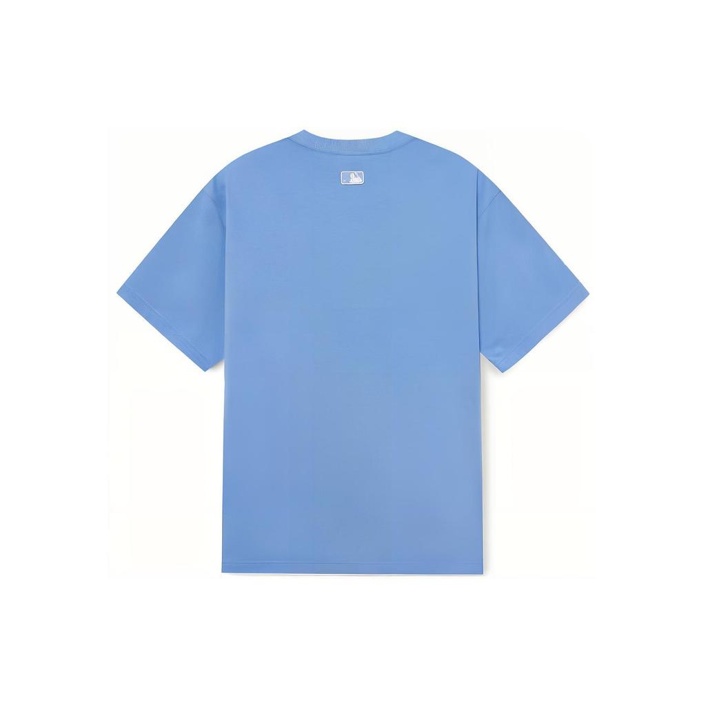 Новая футболка MLB SS23 Унисекс Светло-голубая 3ATSV0633-07CBL