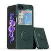 Применимо к чехлу для мобильного телефона Samsung Z flip1FE, с магнитным кольцом, силиконовый мягкий чехол для складного экрана flip1, противоударный защитный чехол.