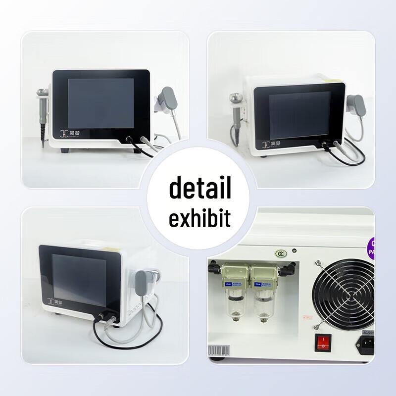 HAOMENG HMCJ200M 2-in-1 Shockwave & Ultrasonic Therapy Device CN plug (adapter included)