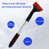 Инструмент для борьбы с обледенением Лопата для льда Нержавеющий прочный скребок для лобового стекла для зимних окон