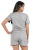 Inkmeso 2 Pcs Sleepwear Sets For Women Short Sleeve T Shirt & Shorts