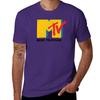 Футболка MTV с графическим принтом, забавные костюмы, блузка с животными, приталенные футболки для мальчиков и мужчин.