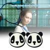 2pcs Cartoon Animal Silicone Racquet Tennis Racket Anti Shock Absorber (F)