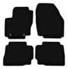 БАЗОВЫЕ черные велюровые коврики для: Ford Mondeo MK4 лифтбек, седан, универсал (2007-2012 гг.)