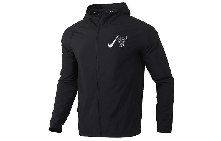 Nike Куртки Мужские Черные С Капюшоном Умеренные Другие CK2620-010