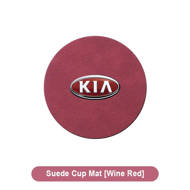 1pcs 2025 Fashion New Car Styling Anti Slip Insert Cup Coasters Car Accessories For KIA Sportage Ceed Sorento Cerato Optima Picanto Rio Soul K3 K5