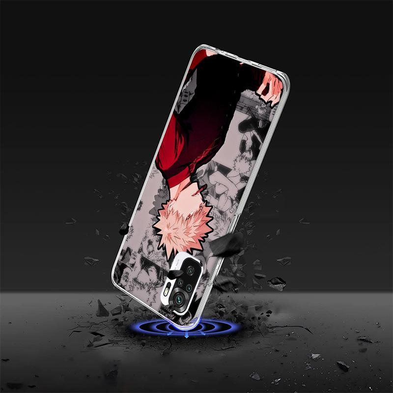 Чехол для телефона My Hero Deku для Xiaomi Redmi Note 15 14 13 12 11 10 Pro Plus 14S 12S 11S 11T 11E 10S Мягкий чехол-бампер Redmi N
