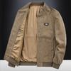 Men's Spring/Autumn Pilot Jacket Youth Solid Color Casual Jacket