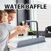 2025 новый Силиконовый Защитный Бортик от Брызг для Раковины, Водоотбойник для Столешницы, Предотвращающий Выплескивание Воды, Доска, Инструменты для Ванной Комнаты и Кухни, Простой в Использовании