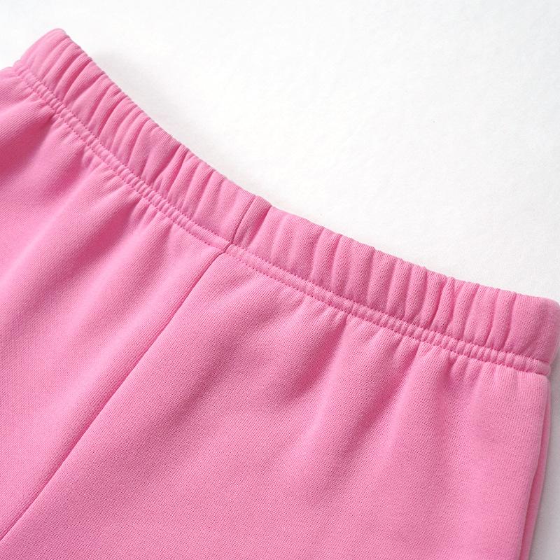 Розовый свитер Барби в европейском и американском стиле, модный спортивный костюм с вышивкой логотипа, пуловер с длинными рукавами, флисовый костюм-свитер