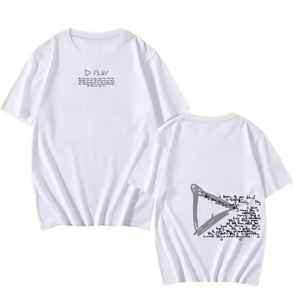 Camiseta De Vero 2026 Ed Sheeran Play Com Estampa Do Novo Lbum Camisetas Da Moda De Unisexga Curta Adequada Para Hounisexs E Mulheres