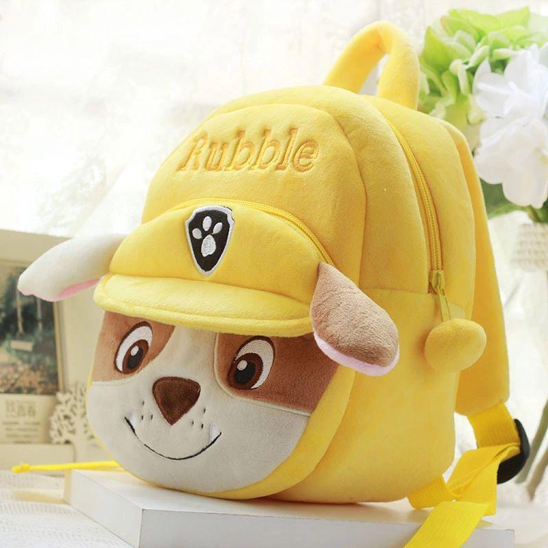 Kids Paw Patrol Soft Stuffed Schoolbag Shoulder Bag Cute Mini Backpack Gift