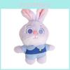 Zootopia Plush Nick And Judy Keychain Soft Toy For Girls Bag Decor