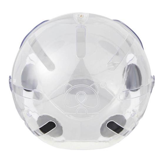 Yousheng Pet Hood Anti-bite Breathable Adjustable Cat Muzzle Comfortable Transparent Cats Dogs Helmet Pet Supplies