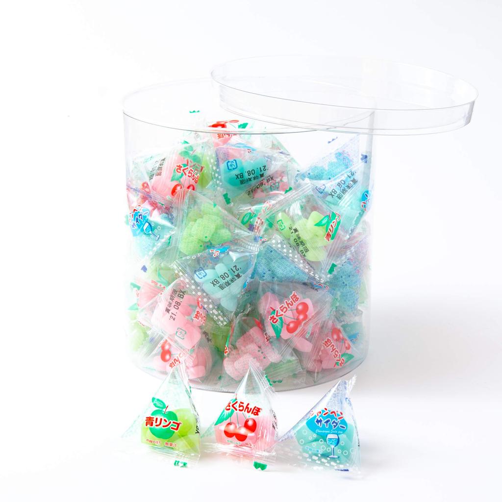 Mai Gum Commercial Cherry Mochi Gummy Assorted 3 Approximately 66 Large Individually Small Party Kobo, Snacks, Use, Candy, Types, Bottled, 500g,