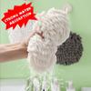 3PS Chenille Hand Towels Kitchen Bathroom Hand Towel Ball with Hanging Loops Quick Dry Soft Absorbent Microfiber Towels