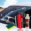 Car Glass Oil Film Remover Car Glass Sponge Cleaning Brush Windshield Oil Film Cleaner Rainproof Anti-fog Maintenance Agent