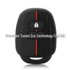 Силиконовый чехол для 4-кнопочного ключа Toyota: Совместимо с Camry, Highlander, RAV4, Corolla, Vios. Сотовидный дизайн.