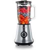 Blender - SEVERIN - SM3734 - 500 W - 1 L Glass Bowl - 2 Speeds + Pulse Function - Stainless steel/Black