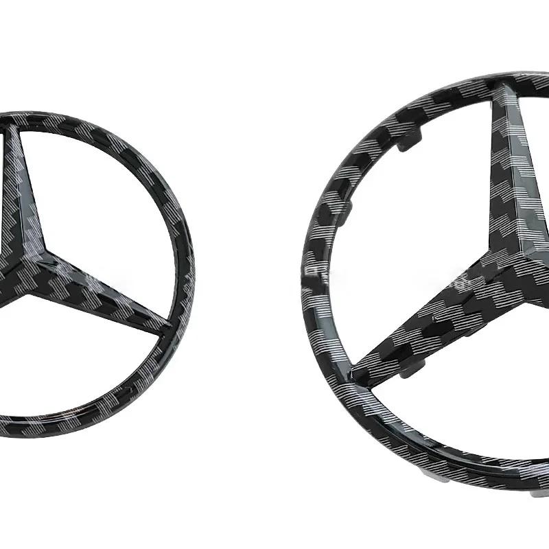 NGR2 52/57mm ABS Car Steering Wheel Emblem Sticker Accessories Mercedes Benz AMG GLC CLA GLK W166 W203 W206 W246 W176 W177 W205