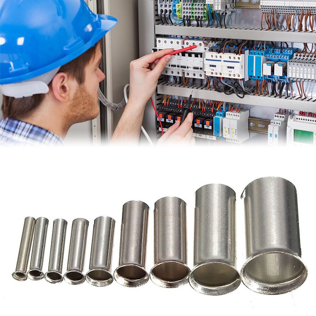 Набор кабельных соединителей 5-6.0мм2 с коробкой для хранения. Ассортимент качественных наконечников для проводов. Набор 600 шт. для соединения проводов