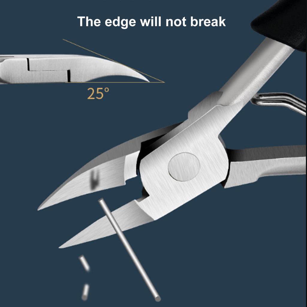 Stainless Steel Nail Clipper Cutter Nail Cuticle Pliers Trimmer Grooming Kit Manicure Set Pedicure