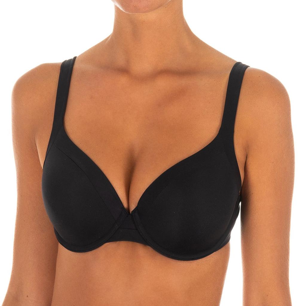 Бюстгальтер на косточках с эластичными боковыми частями D0CS8 для Женщин