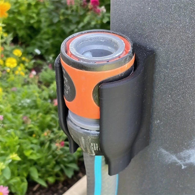 Наружный держатель для головки садового шланга, настенный органайзер, кронштейн для хранения садовых инструментов для газона, заднего двора