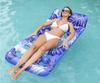 New PVC Inflatable Hole Floating Mattress Summer Water Party Inflatable Floating Mattress Love Backrest Floating Bed