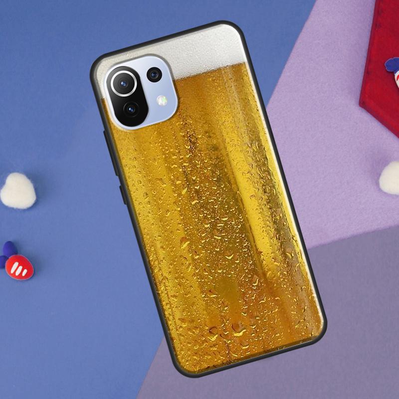 Чехол для Xiaomi 13 14 Ultra 11T 12T 13T 14T Pro POCO X7 Pro X3 X5 F3 F5 F6 M6 X6 Pro с рисунком "Пей пиво, пей красное вино"