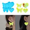 Heart Butterfly Shaped Mold Silicone Molds for Earrings and Necklaces Jewelry Making Mould for Enthusiasts