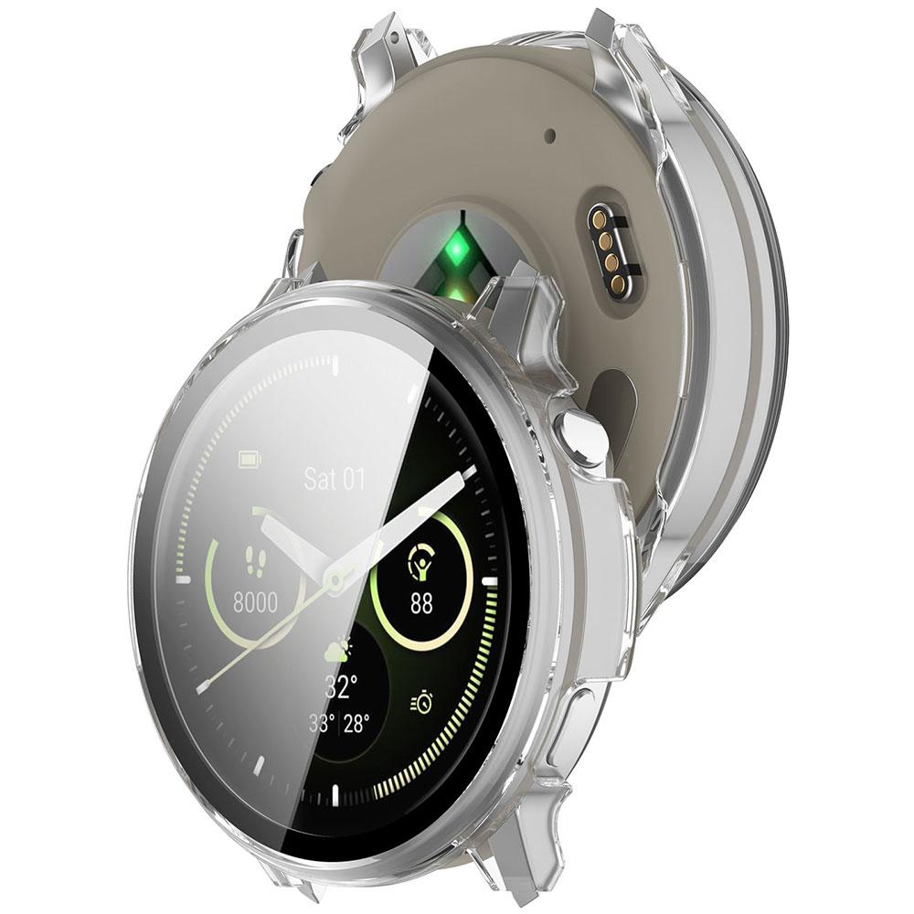 Защитный чехол для ПК + Закаленное стекло для Garmin Venu4 41 мм / 45 мм Противоударный жесткий бампер Чехол для умных часов для Garmin Venu 4
