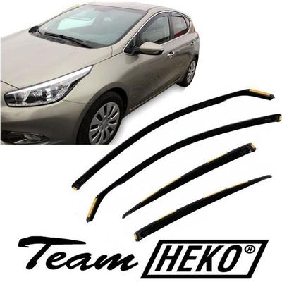J&J AUTOMOTIVE | Heko Дефлекторы воздуха Ветровики Для Kia Cee'D 5P. Берлина 2012-2018