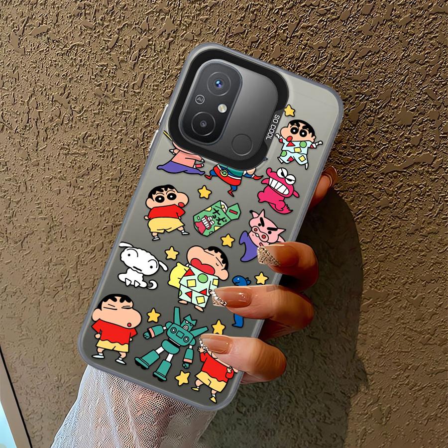Phone Cover Case for Xiaomi Poco C50 C51 X3 NFC X3 Pro C61 Cool Cra-yons Shin-chans
